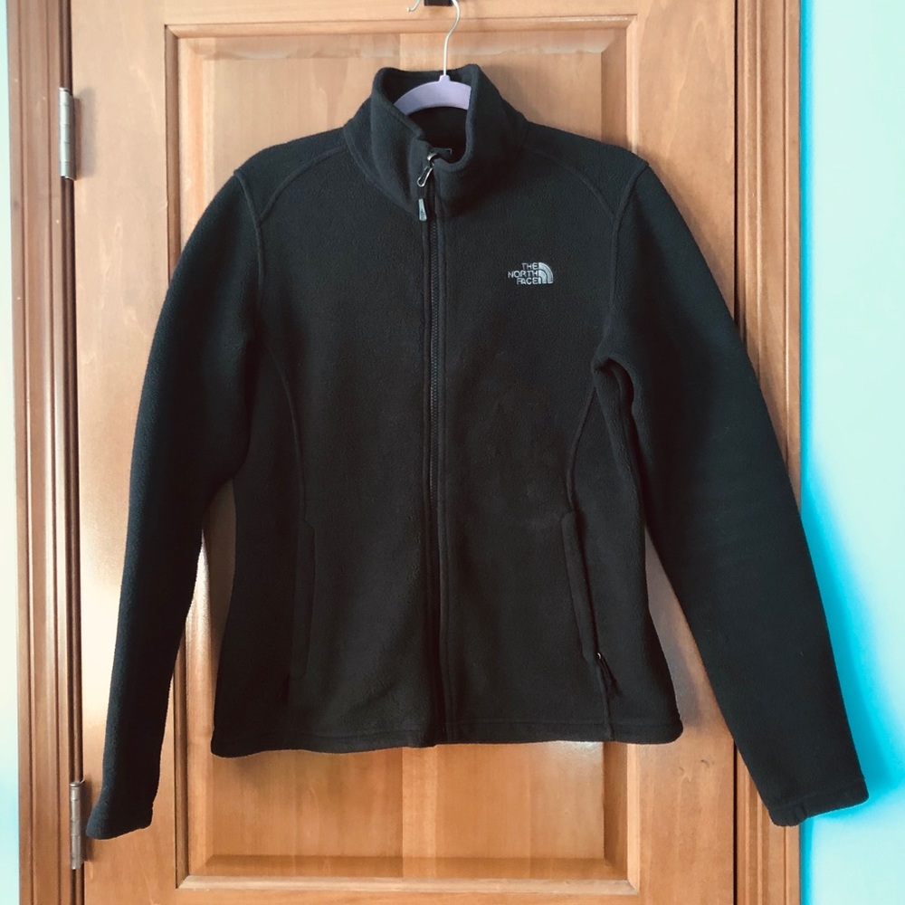 North Face Black Zip Jacket